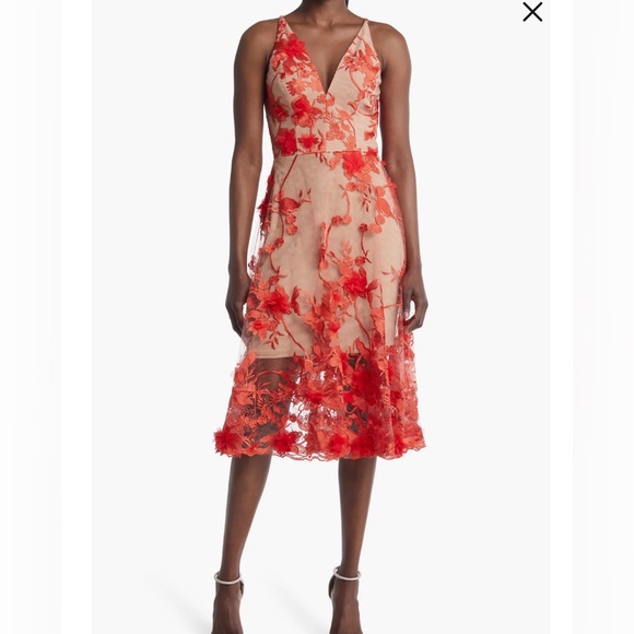 Worn once Dress the population Audrey dress - Picture 4 of 7